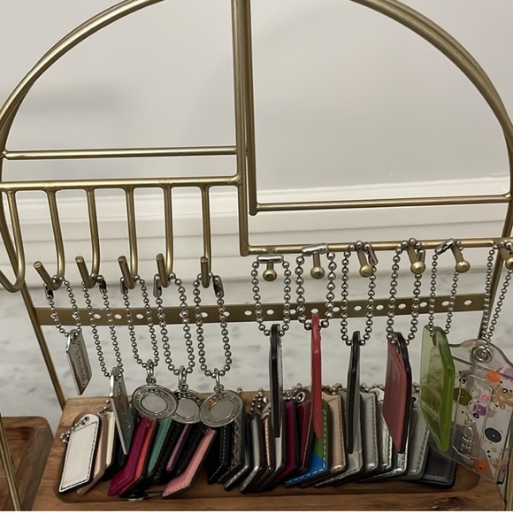 Coach Horse & Carriage Key Fob Keychain Bag Charm - Picture 11 of 11